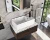 Раковина Cerutti Spa CR7098D белая, 48x14