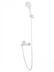 Смеситель для ванны Wonzon & Woghand WW-AE3204-MW с душем, белый матовый