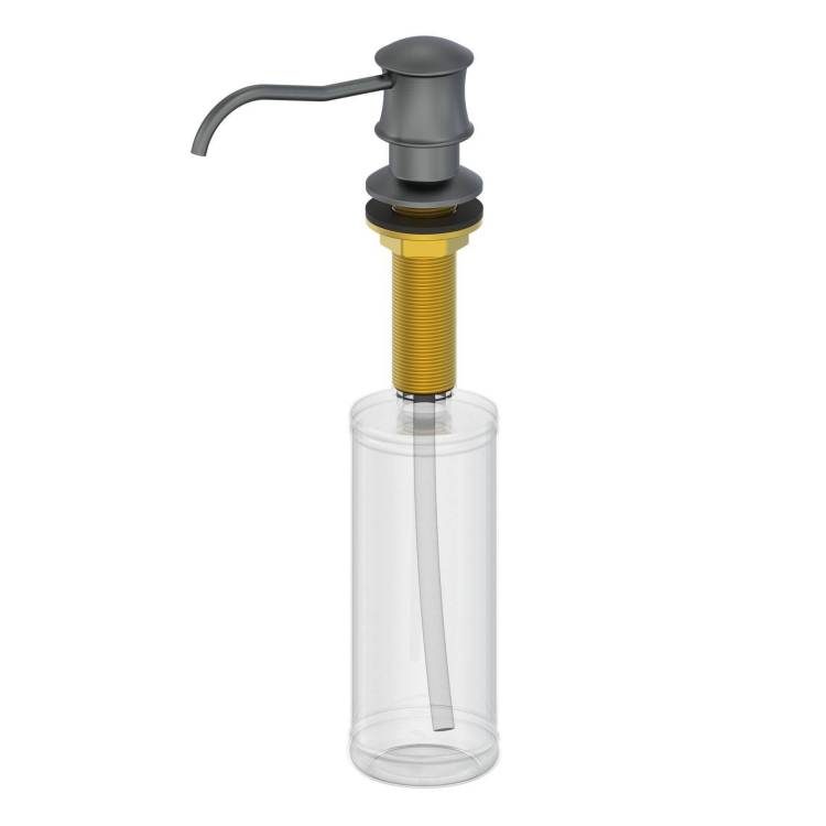 Дозатор мыла Wonzon & Woghand WW-88SD03-BGM темный графит