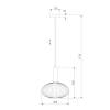 Подвесной светильник Eurosvet 50183/1 прозрачный фото 2