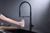 Смеситель для кухни Paulmark Tornado To213402-AN с гибким изливом, антрацит фото 8