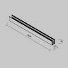 Профиль для уличной трековой системы Outdoor Exility IP O-TR002OH-P-B2M фото 7