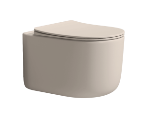 Унитаз подвесной Boheme Flow 969-SET-DAFNE с крышкой-сиденьем, Dafne