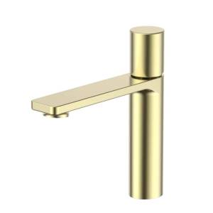 Смеситель для раковины Vincea Vogue VBF-4V3BG брашированное золото