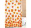 Штора для ванной Bath Plus Blaze Flowers ch-13456 180x180, белый, оранжевый