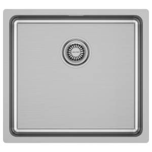 Мойка кухонная Paulmark Vista 48 PM304844-BS брашированная сталь, 44x48
