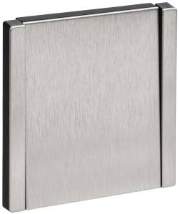 Выключатель 1-клавишный перекрестный IEK Forte&Piano FP-V13-0-10-1-M-K50 никель