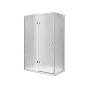 Душевой уголок Cezares VERONA-W-AH-1-120/100-P-Cr-L профиль хром, стекло матовое, 120x100x195
