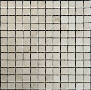 Мозаика Pixel Mosaic Мрамор PIX 323 Cappucino 2.3x2.3 Матовая 30.5x30.5х4