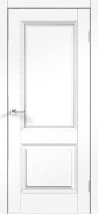 Дверное полотно Softtouch VellDoris SoftTouch ALTO 6 VD1030053 Стекло Мателюкс, контур №1 Ясень белый структурный 800x2000
