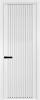 Межкомнатная дверь Profil Doors 3 AGP цвет профиля Вайт, стекло безопасное 6 мм мору осветленное 800x2000