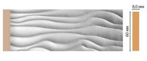 Молдинг DECOMASTER D043-375 240x0.8x6