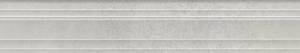 Бордюр Kerama Marazzi Догана BLF016R Багет серый светлый матовый обрезной 40x7.3x2.7