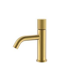 Смеситель для раковины Boheme Stick 121-MG.4 Matt Gold Spirale