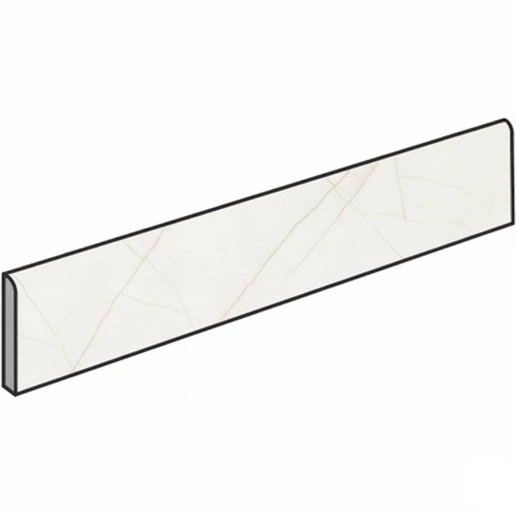 Плинтус Atlas Concorde Russia Forte dei Marmi Quark 610130007523 Sahara Blanc Battiscopa Matt 7.2x80