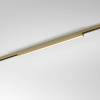 Трековый линейный светодиодный светильник Elektrostandard Brass Line 85526/01 12W 3000K латунь