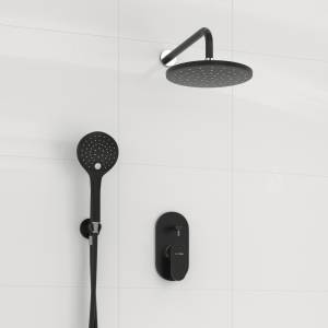 Душевой комплект Wasserkraft A16777 черный матовый