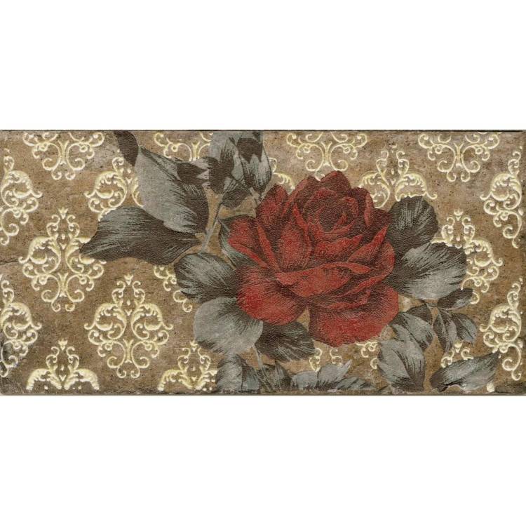 Керамогранит Serenissima Cir Chicago 1047608 Inserto Vintage Roses Old (к-т 2 шт) 10x20