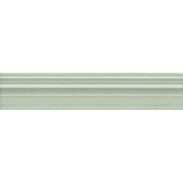 Бордюр Kerama Marazzi Левада BLE018 Багет Зеленый Светлый 5.5x25