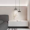 Подвесной светодиодный светильник Elektrostandard Plate 50260 LED 14W 4000K черный фото 5