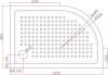 Поддон для душа Cezares Tray TRAY-A-RH-120/80-550-15-W-R R 120х80 R, с сифоном фото 3