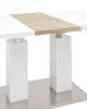 Стол обеденный Stool Group Сиэтл DT-963-HGW-140 DUAL глянцевый белый 140(180)x90x76 фото 4