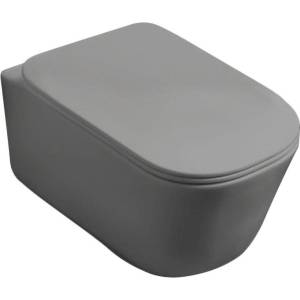 Унитаз подвесной Kerasan Tribeca 511459 grigio matt