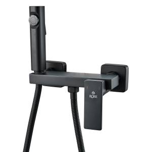 Гигиенический душ Rose R1805H-1 со смесителем, черный