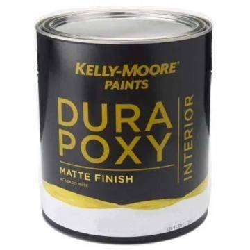 Краска-тестер Kelly-Moore DuraPoxy Interior White base Matte 0.466 л