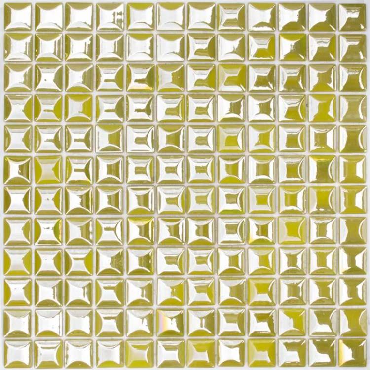Мозаика Vidrepur Edna Green Зеленый (на сетке) 31.7x31.7