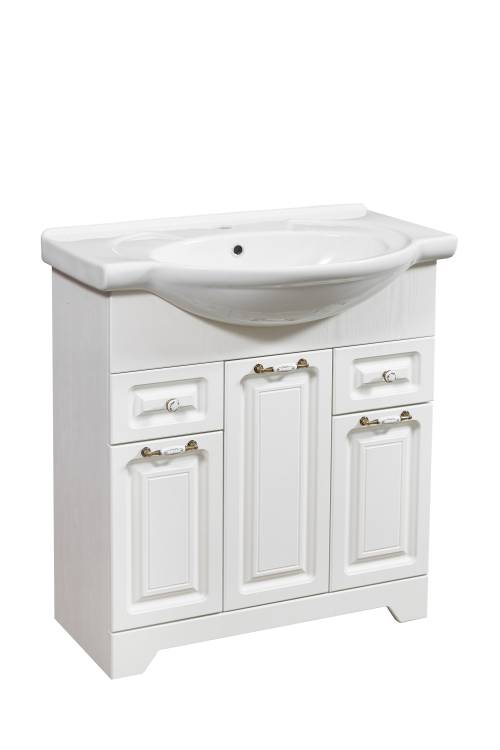 Тумба под раковину Stella Polar Кармела 75 SP-00000174 ольха белая