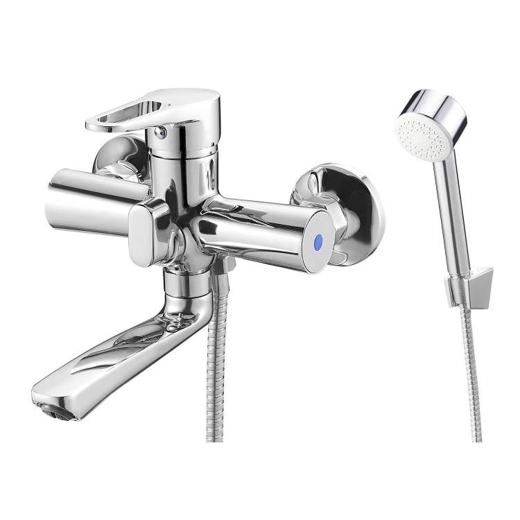 Смеситель для ванны G.lauf Nud NUD3-A045 хром