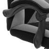 Кресло компьютерное Tetchair Arena metalBL 25028 серый, черный, велюр фото 10