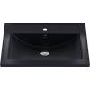 Раковина Uperwood Foster Quartz 291030053 черная матовая, уголь, 60x45.5