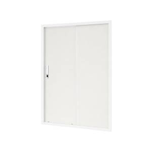 Душевая дверь в нишу Royal Bath Accord RB150HS-C профиль белый, стекло матовое, 150x200