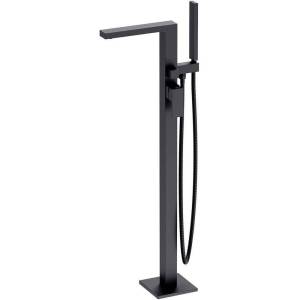 Смеситель для ванны Timo Selene 2210/03Y-CR напольный, черный