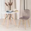 Стул Tetchair Breeze (mod. 4724) 12670 серо-бежевый/натуральное дерево 4шт. фото 10