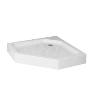 Поддон для душа Am.Pm Gem W90T-405-090WT 90x90, белый, с сифоном
