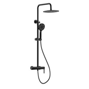 Душевая стойка Gid Aira L020BMND3 черная матовая