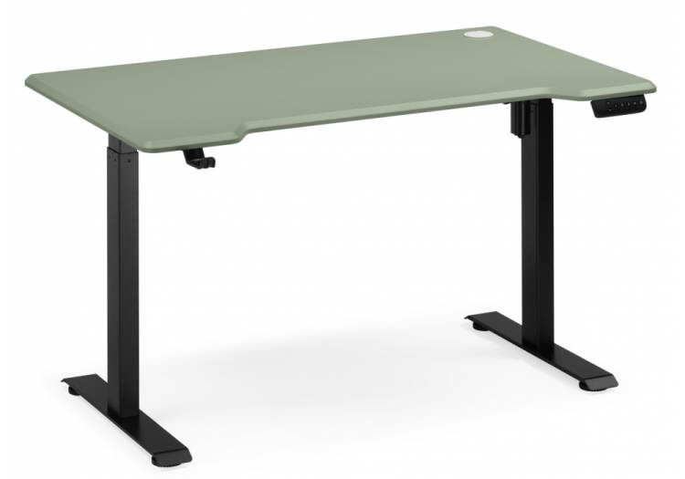 Стол компьютерный Notta Маркос 614600 зеленый, черный 140x80x75(115)