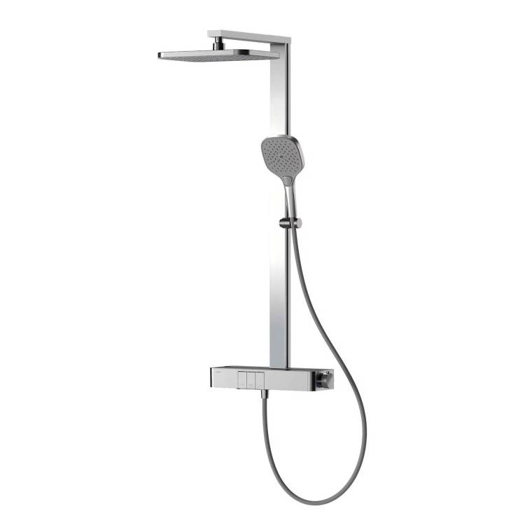 Душевая стойка Arrow AMG13GH872U1CP хром, с термостатом