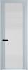Межкомнатная дверь Profil Doors 2 AGP цвет профиля Серебро, стекло безопасное 6 мм мору осветленное 800x2000