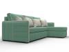 Диван угловой Лига Диванов Лига-078 130979 Зеленый фото 3
