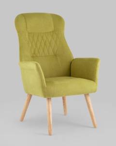 Кресло Stool Group Парлор QH-8337K 263-18 green салатовый