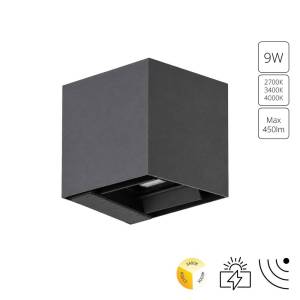 Уличный настенный светодиодный светильник Arte Lamp Rullo A1434AL-1BK