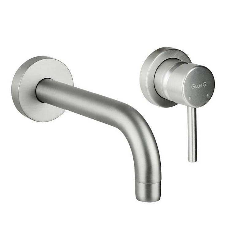 Смеситель для раковины Giulini Futuro F6520-20NKO никель матовый