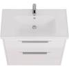 Тумба с раковиной Dreja Prime 90 белый глянец фото 4