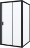 Душевой уголок Niagara Nova NG-82-11AB-A90B 110x90, прямоугольный, черный фото 2