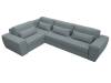 Диван угловой Лига Диванов Лига-008 Long 122877L амур серый, левый фото 5