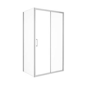 Душевой уголок Cezares Molveno MOLVENO-AH-11-140/90-C-Cr-IV профиль хром глянцевый, стекло прозрачное, 140x90x195